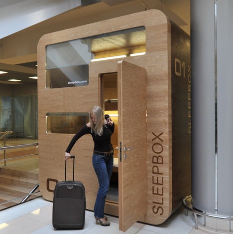 Sleep Box ตู้นอนสุดล้ำของเหล่านักเดินทาง