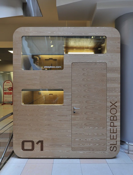Sleep Box ตู้นอนสุดล้ำของเหล่านักเดินทาง