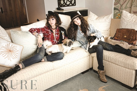 ซองยูริ (Sung Yuri), พัคมินยอง (Park Min Young) เผยภาพแฟชั่นในฮาวาย นิตยสาร SURE
