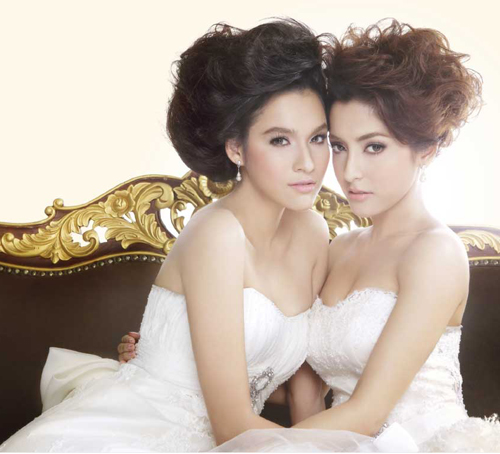 ชุดแต่งงาน ทรงผมเจ้าสาว