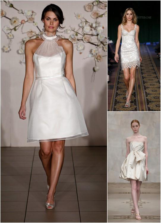 ชุดแต่งงานแบบสั้น