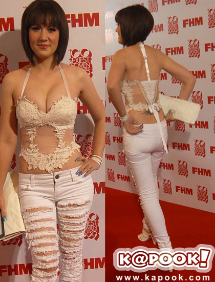 ชุดราตรีเปิดหลัง