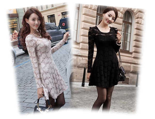 เดรสแขนยาว