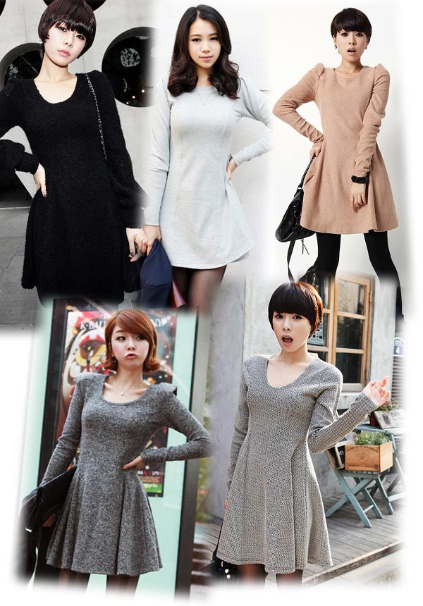 เดรสแขนยาว