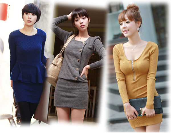 เดรสแขนยาว