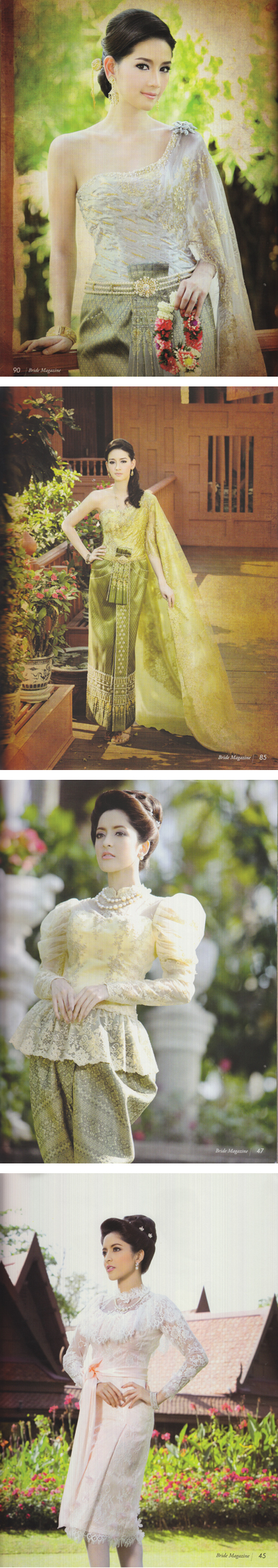 เป็นเจ้าสาวงามสง่า ด้วยชุดไทยแต่งงานสวยหวาน