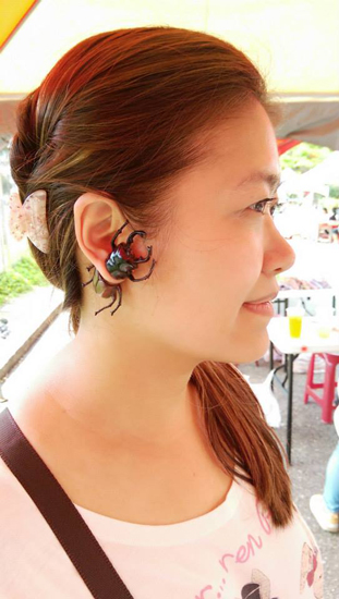 ต่างหูรูปสัตว์