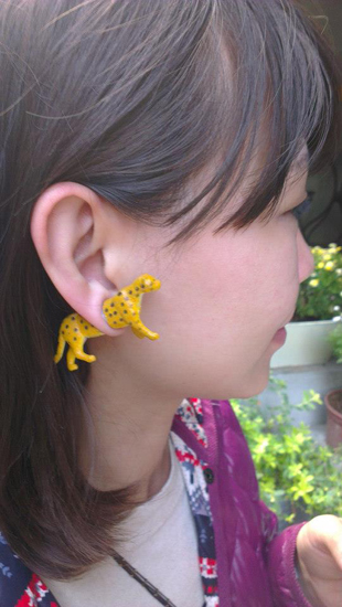 ต่างหูรูปสัตว์