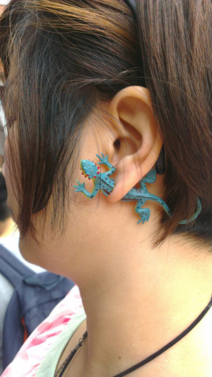 ต่างหูรูปสัตว์