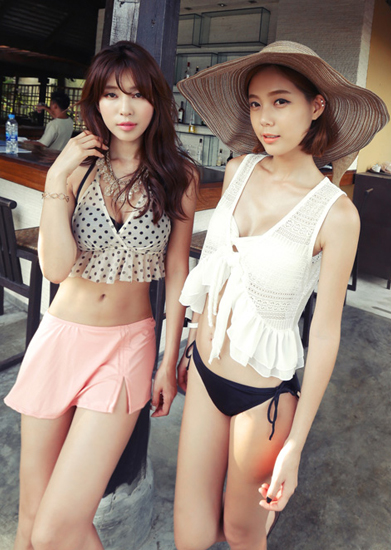 แฟชั่นเสื้อลูกไม้ไปทะเล