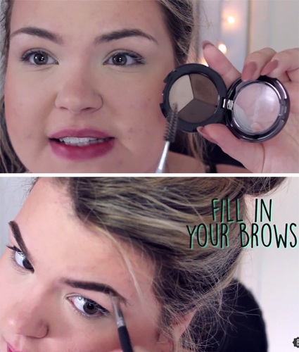 แต่งหน้าสาวแว่น