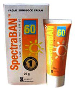 SpectraBAN Facial Sunblock Cream SPF60
