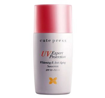 Cute Press UV Expert Protection Whitening & Anti-Aging Sunscreen SPF 50+ PA+++