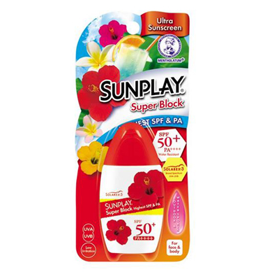 ครีมกันแดดกันน้ำทาตัว