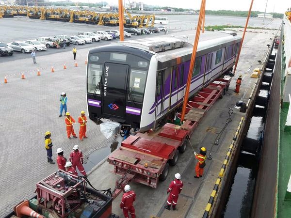 รถไฟฟ้าสายสีม่วง
