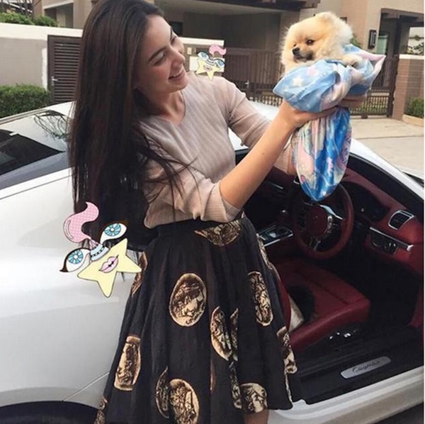 ใหม่ ดาวิกา ในรถปอร์เช่คันหรู