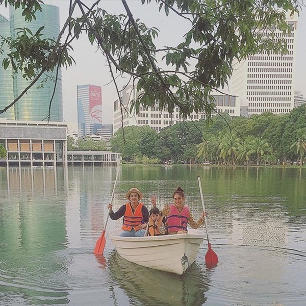 แอมมี่-ไอด้า พา น้องลัลลาเบล ตะลุยสวนรถไฟ