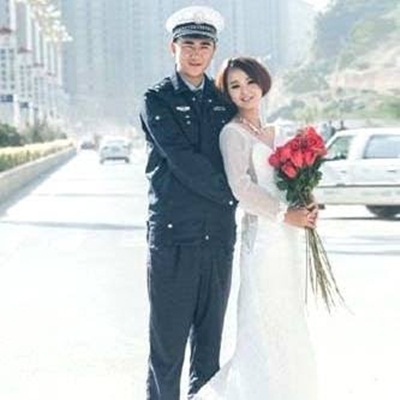 ถ่ายพรีเวดดิ้งบนถนน