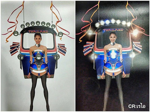 ประกวดชุดประจำชาติ สำหรับการประกวด มิสยูนิเวิร์ส 2015