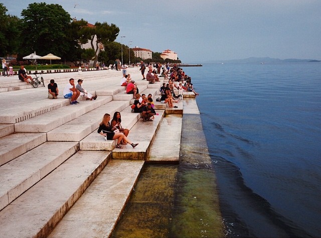 Sea Organ หรือ หีบเพลงเป่าของทะเล Sea Organ หรือ หีบเพลงเป่าของทะเล