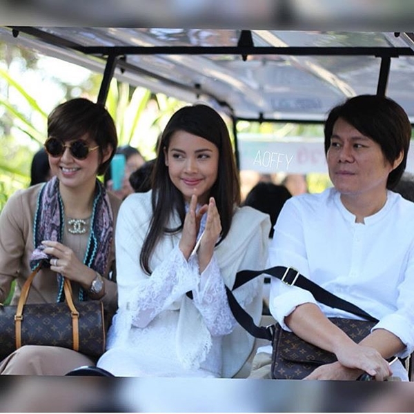 ญาญ่า ร่วมงานอุปสมบท พระณเดชน์