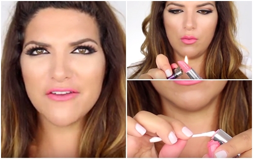 เคล็ดลับการใช้ลิปสติก