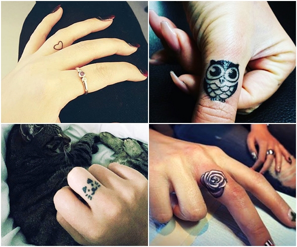 ลายสักที่นิ้ว