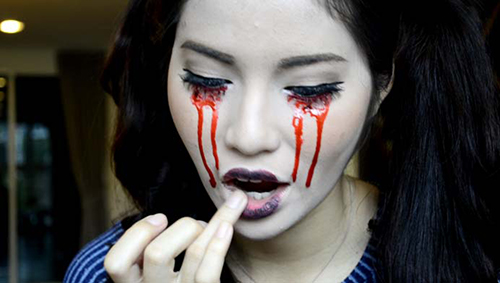 แต่งหน้าฮาโลวีน แต่งหน้าฮาโลวีน