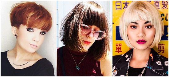ทรงผมสั้น 2016