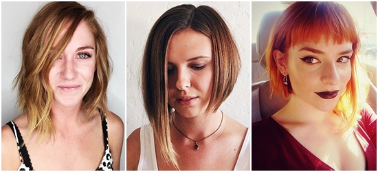 ทรงผมสั้น 2016