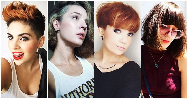 ทรงผมสั้น 2016