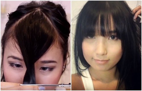 วิธีตัดหน้าม้า