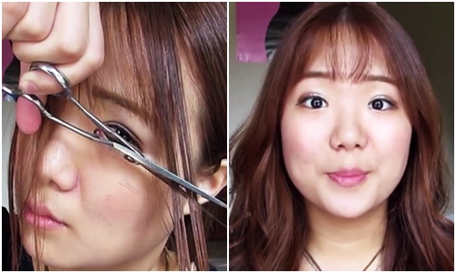 วิธีตัดหน้าม้า