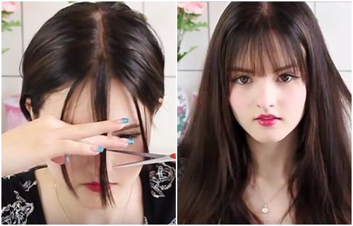 วิธีตัดหน้าม้า