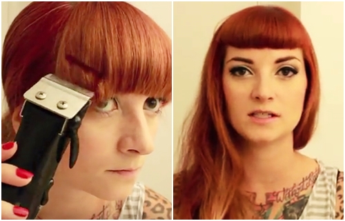 วิธีตัดหน้าม้า