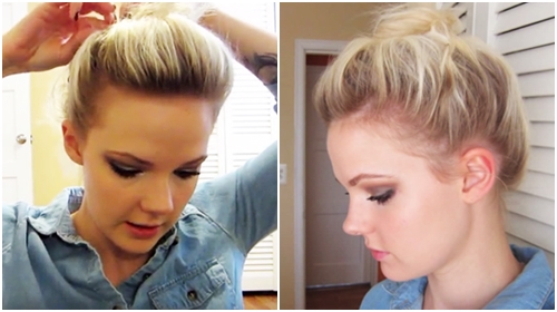 ไอเดียเกล้าผมสั้น ไอเดียเกล้าผมสั้น