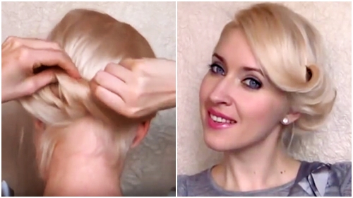 ไอเดียเกล้าผมสั้น ไอเดียเกล้าผมสั้น