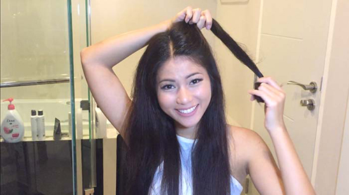 วิธีทำทรงผมก้อน ๆ