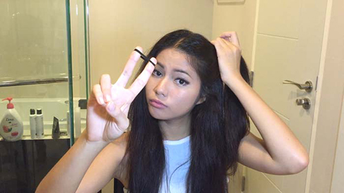 วิธีทำทรงผมก้อน ๆ