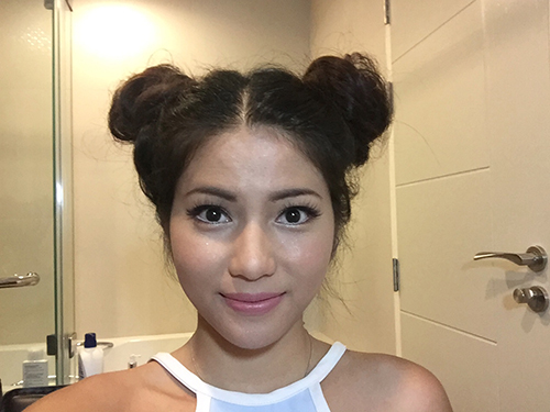 วิธีทำทรงผมก้อน ๆ