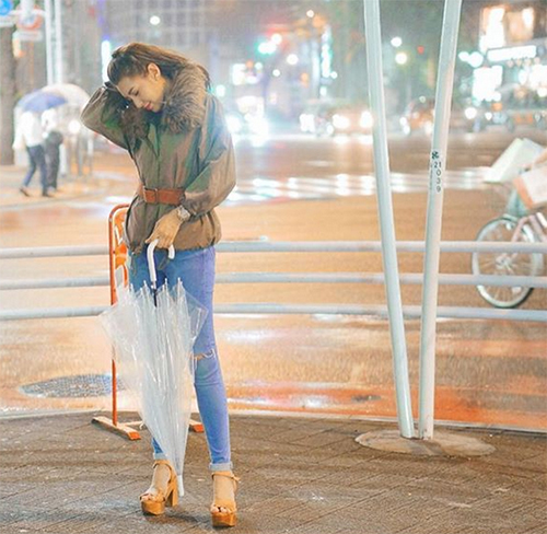 ดาราแต่งตัวเที่ยวเมืองนอก