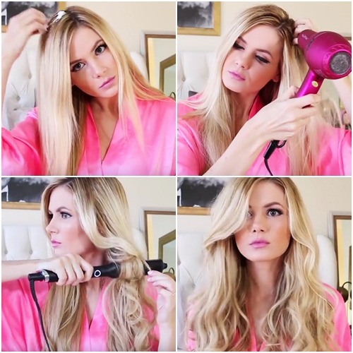 ม้วนผมลอนแบบนางฟ้า Victoria’s Secret