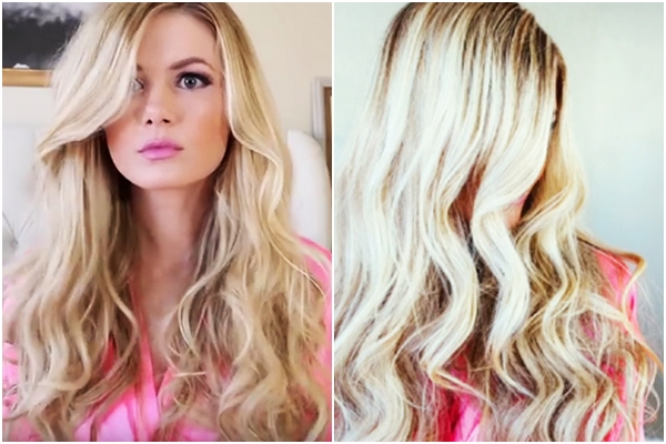 ม้วนผมลอนแบบนางฟ้า Victoria’s Secret