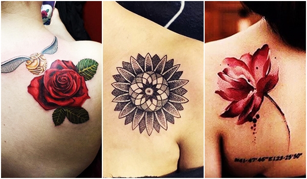 รอยสักดอกไม้