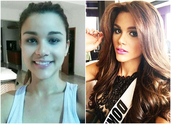 มิสยูนิเวิร์ส โชว์หน้าสด