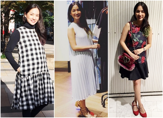 แฟชั่นชุดคลุมท้องดารา