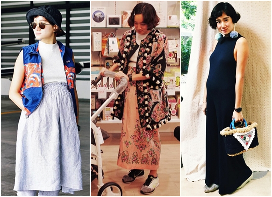 แฟชั่นชุดคลุมท้องดารา