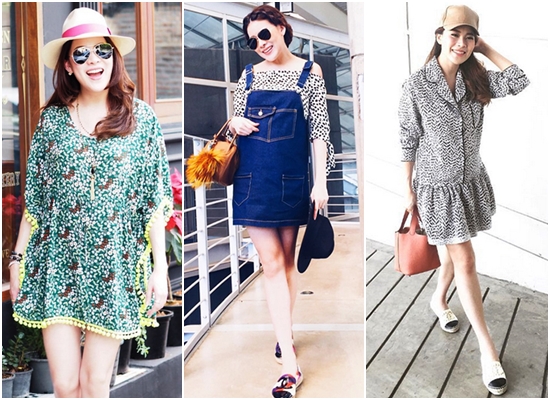 แฟชั่นชุดคลุมท้องดารา