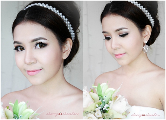 แต่งหน้าเจ้าสาวด้วยตัวเอง