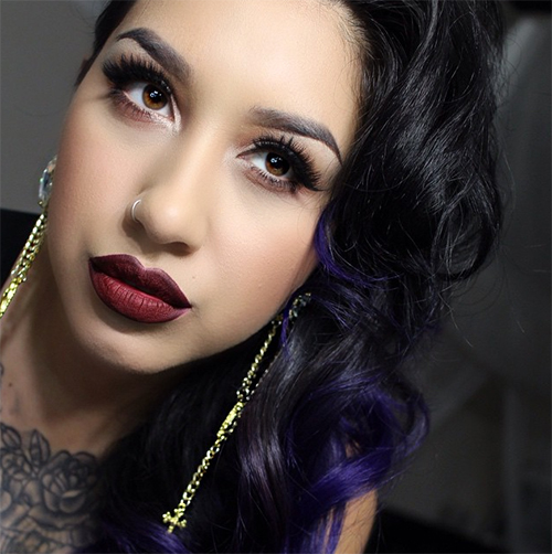 ไอเดียทาปากสีเข้ม ไอเดียทาปากสีเข้ม